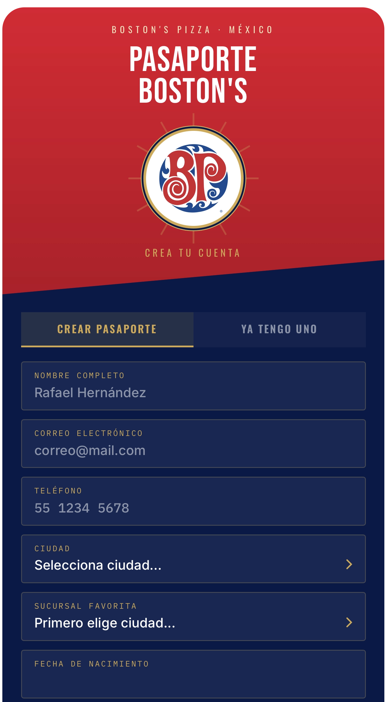 Pasaporte Boston's